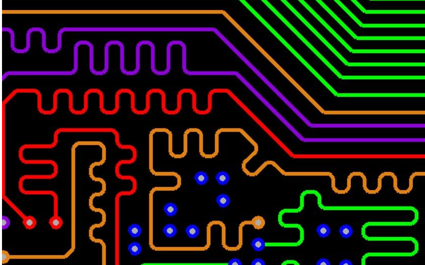PCB高速差分信号布线中等长匹配与蛇形绕线间距优化  