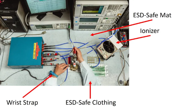 PCB组装工作站中的ESD保护