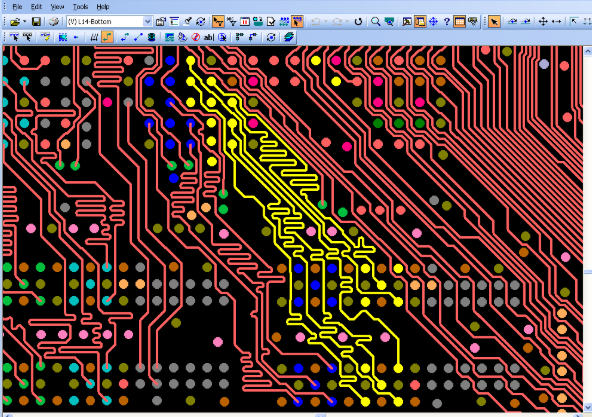 如何在PCB设计软件中设置差分走线以保证信号完整性？