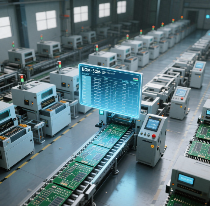 BOM与SMT生产深度关联：从备料到质检