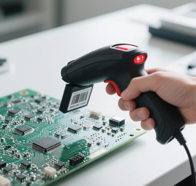 聚焦抗摔性与耐用性需求-手持扫码枪PCB厂家方案