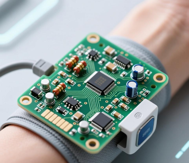 贴肤式动态血压监测仪 PCB 的柔性与生物兼容