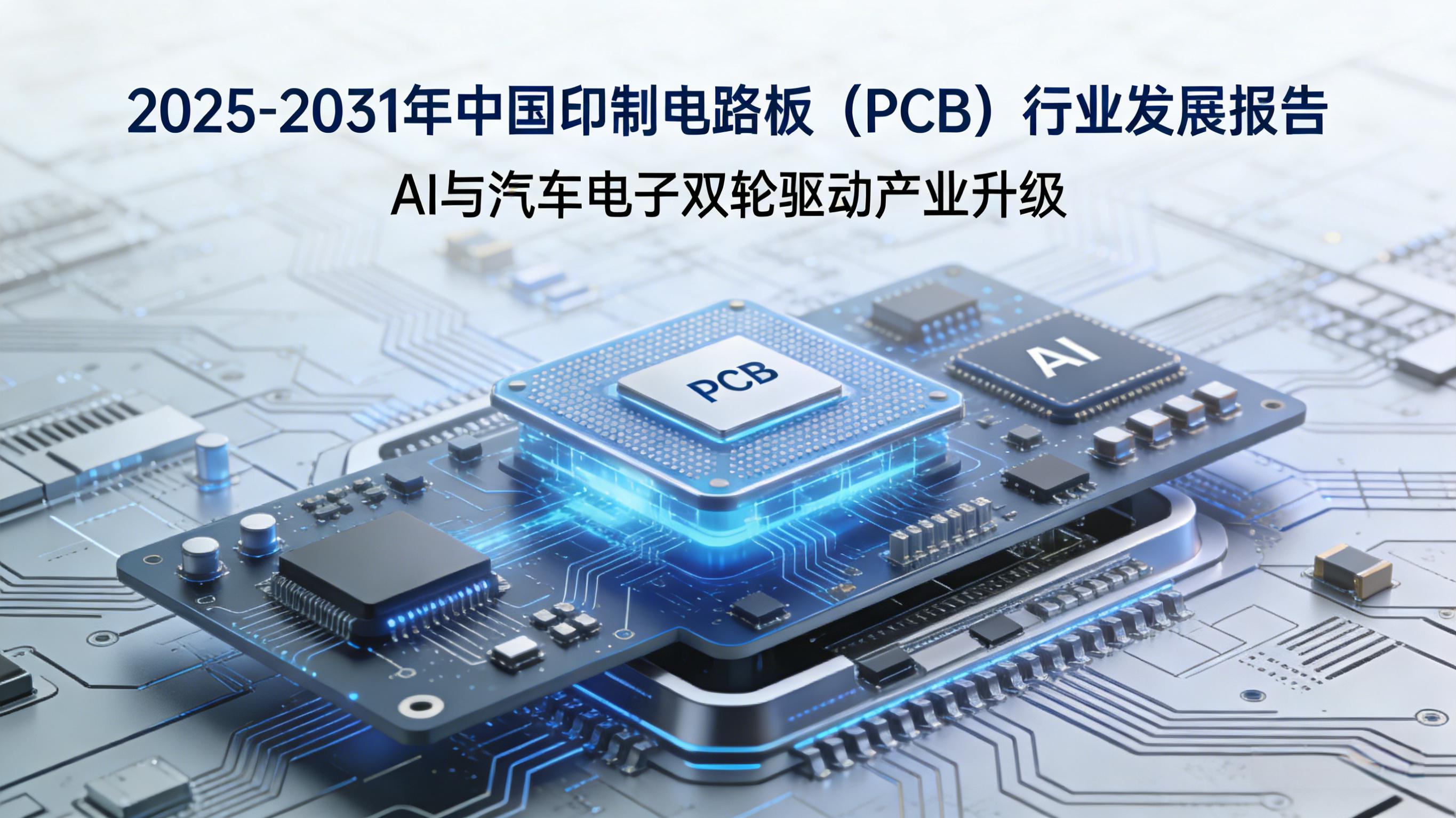 2025-2031年中国印制电路板（PCB）行业发展报告：AI与汽车电子双轮驱动产业升级